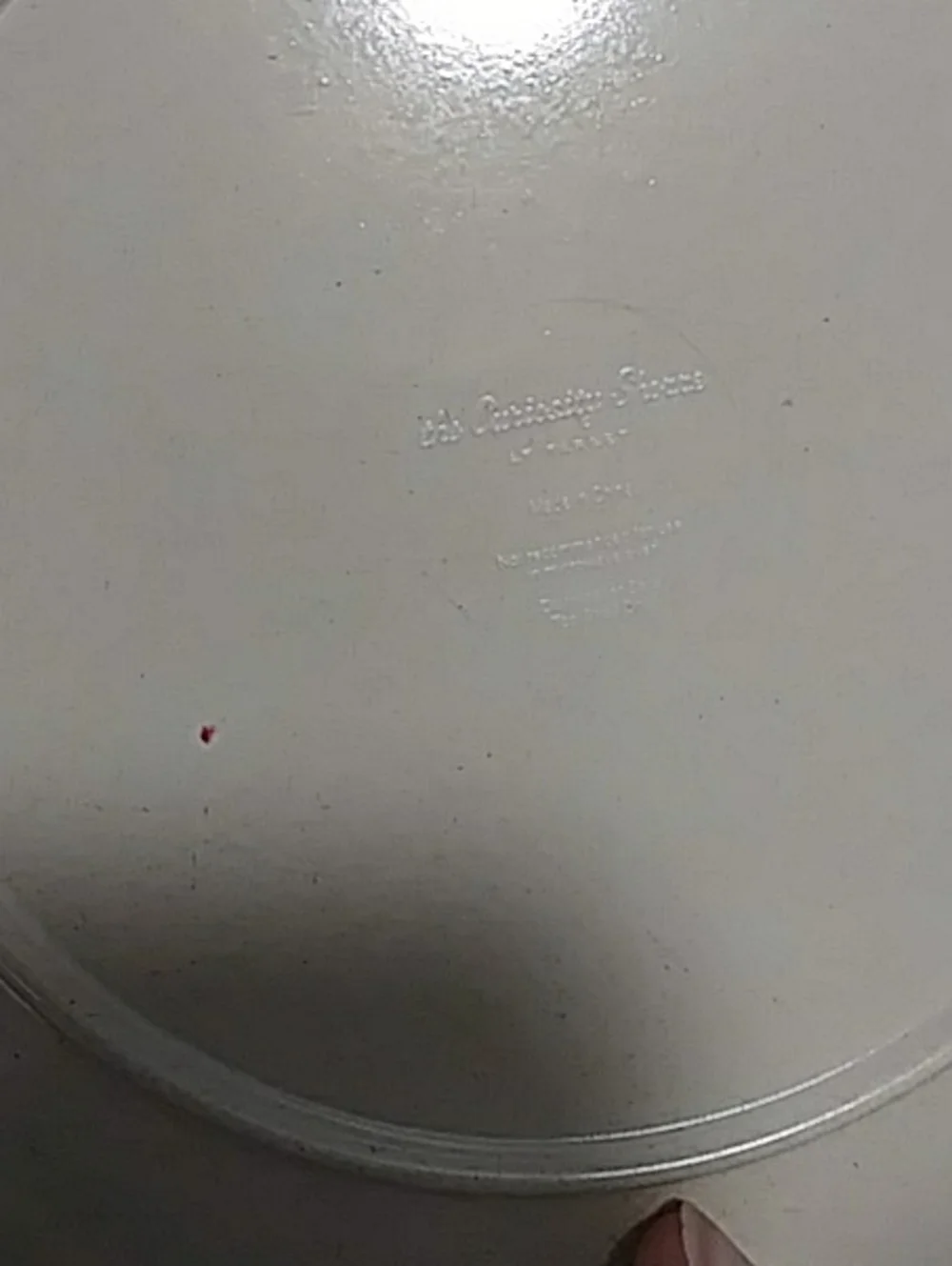 Eight new melamine plates from Target